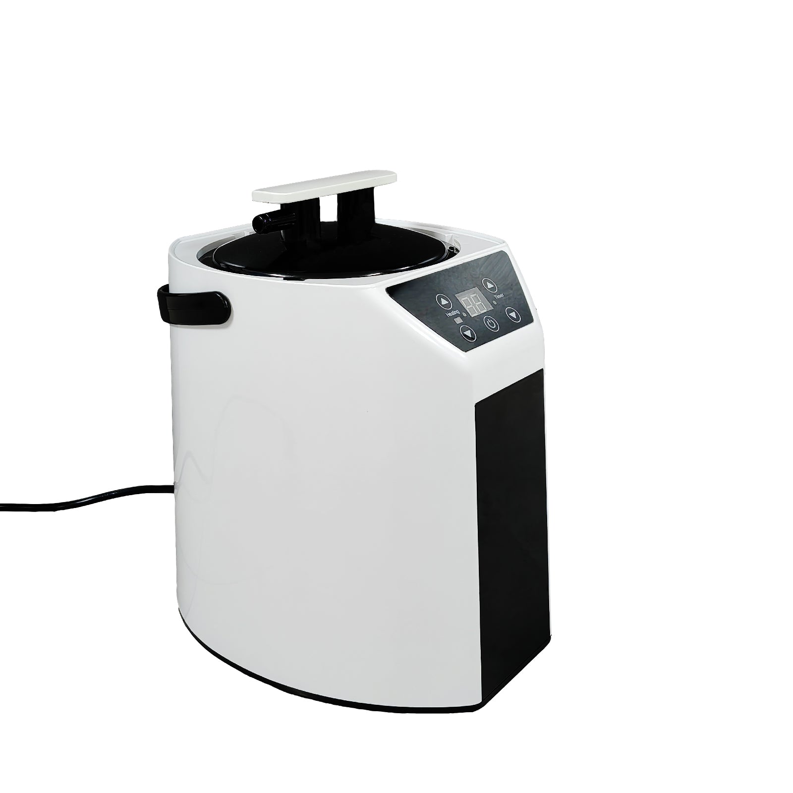 Samsora aromatherapy generator front display - 1250W wellness unit with modern aesthetic, temperature control and essential oil diffusion for home spa experience