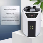 Samsora aromatherapy steam generator spa setting - 1250W compact unit creating therapeutic steam ambiance in elegant wellness environment for relaxation and respiratory health