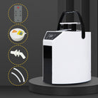 Samsora steam generator relaxation scene - 1250W compact aromatherapy device creating soothing steam atmosphere for stress reduction and skin hydration