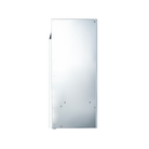  Samsora steam sauna heater rear view - 2.5kW-3.8kW stainless steel heater assembly showing electrical connection panel and mounting bracket specifications