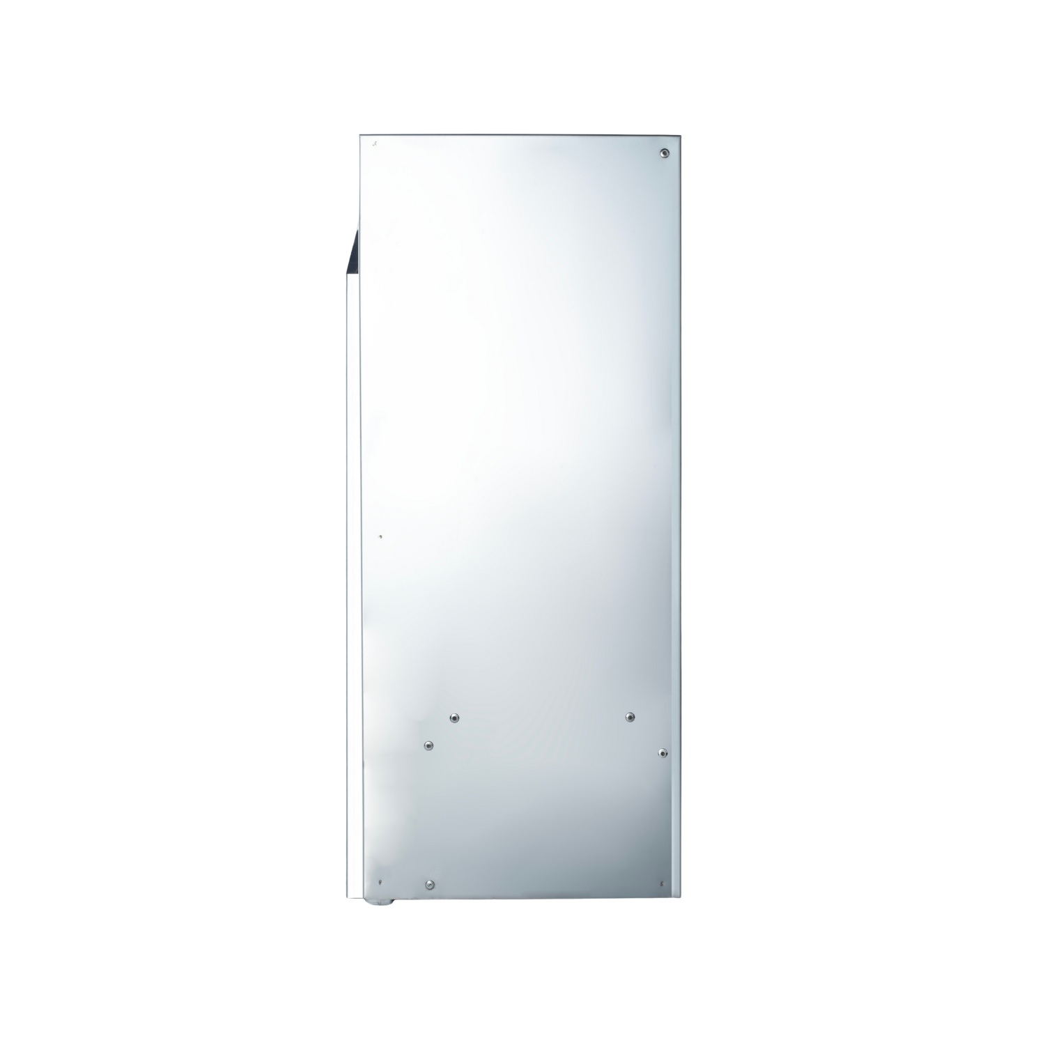  Samsora steam sauna heater rear view - 2.5kW-3.8kW stainless steel heater assembly showing electrical connection panel and mounting bracket specifications