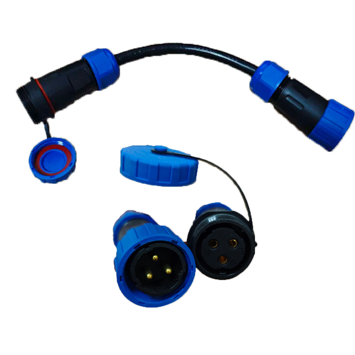 Samsora steam sauna waterproof aviation connector - premium electrical connection for safe sauna operation